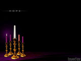 hope traditional advent candle background 