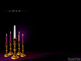 love traditional advent candle background 