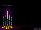 christ traditional advent candle background 