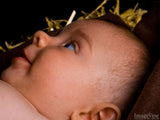 Backgrounds Baby Jesus infant laying on blanket