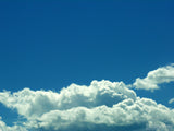 blue sky above clouds