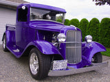 classic purple truck dad's ride
