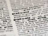 dictionary page definition of graduate