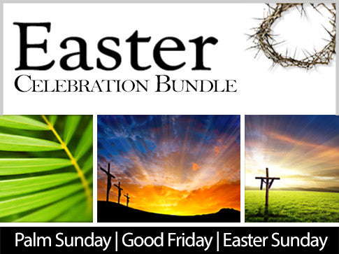 Easter Sunday, Good Friday, Palm Sunday, Motion Backgrounds