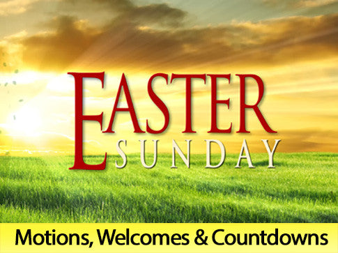 Easter Sunday, motion, backgrounds, easter, sunday
