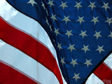 flag for america closeup on stars