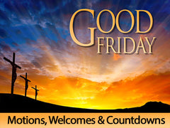 Good Friday, motion, backgrounds, easter