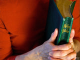 woman holding the holy bible