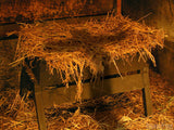backgrounds for christmas shadow of cross over manger