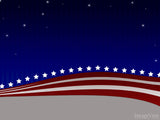 stars and stripes abstract background