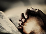 bible hands in prayer teach us to pray