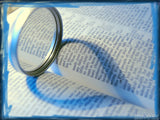 magnify glass bible heart of the promise