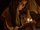the faithful virgin with oil lamp