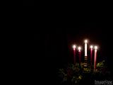 traditional advent wreath background