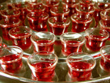 tray of communion cups