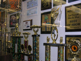 trophies wall of awards the trophy case