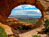 window to the world arch in utah