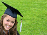 woman in graduation cap