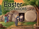 Easter Backgrounds Bundle and Images