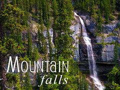 mountain falls backgrounds collection