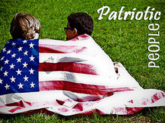 patriotic people background collection
